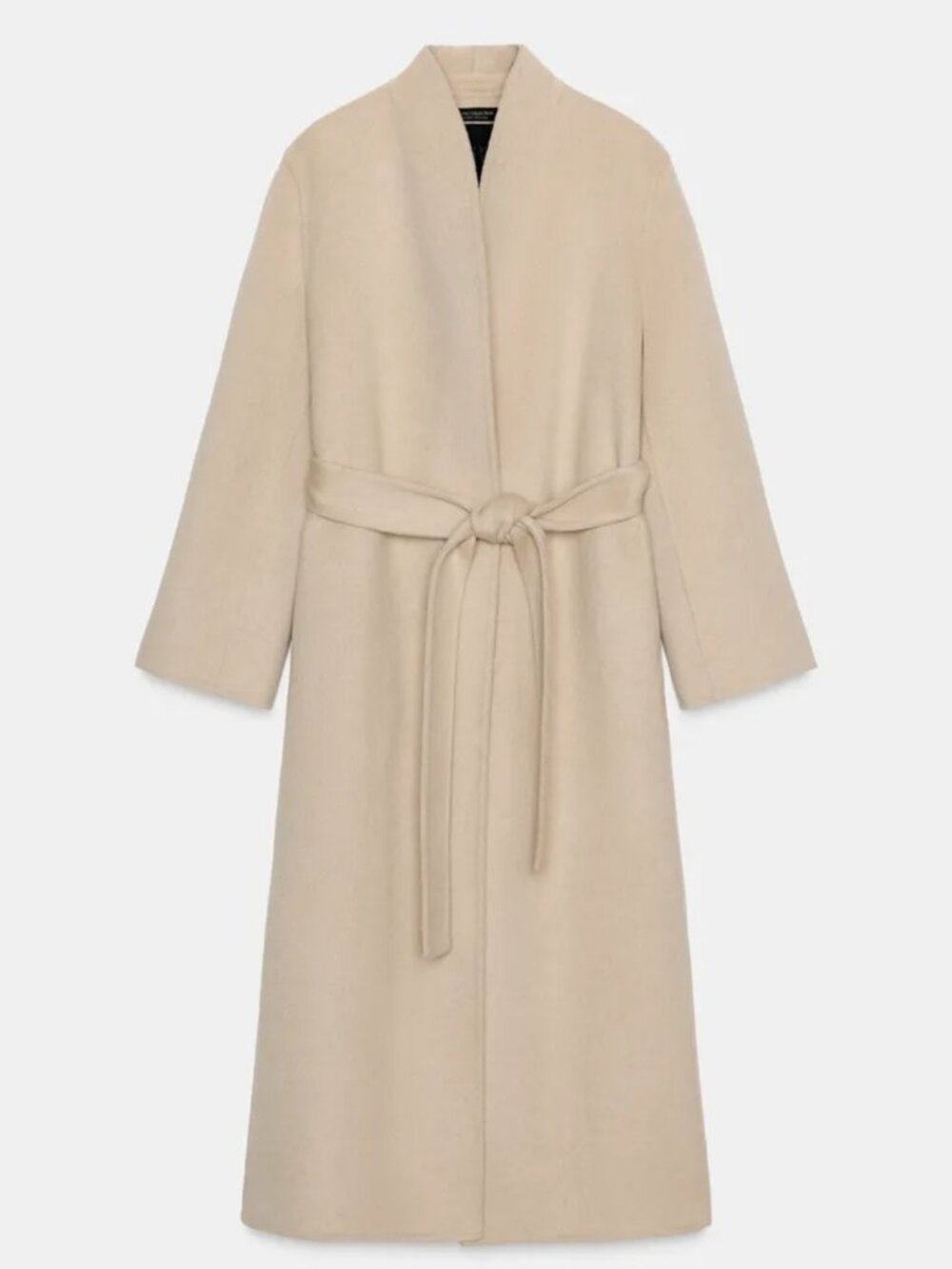 ZARA ZW COLLECTION LIMITED EDITION MINIMAL WOOL BLEND COAT